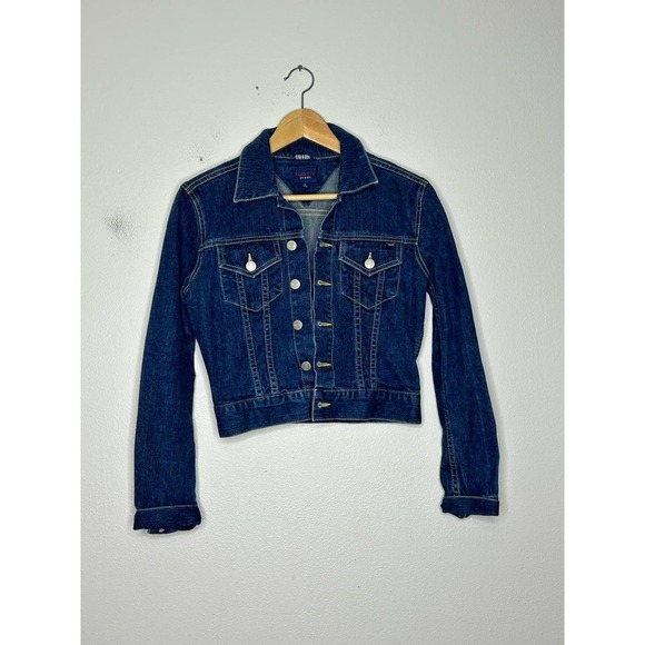 Vintage Y2K Tommy Hilfiger Jean Jacket Small - Picture 2 of 7